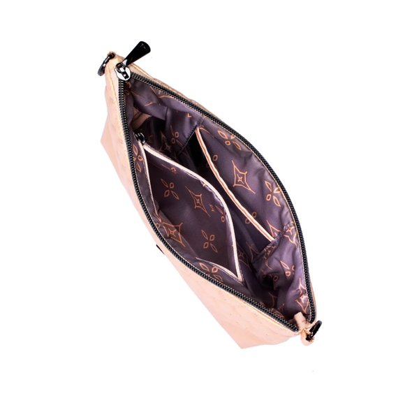 Lug Shiplap RFID Wristlet Pouch NWT - Metallic Rose Gold - Picture 2 of 5